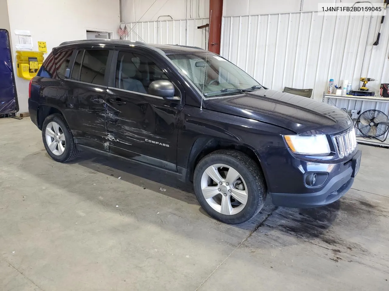 2011 Jeep Compass Sport VIN: 1J4NF1FB2BD159045 Lot: 67981304