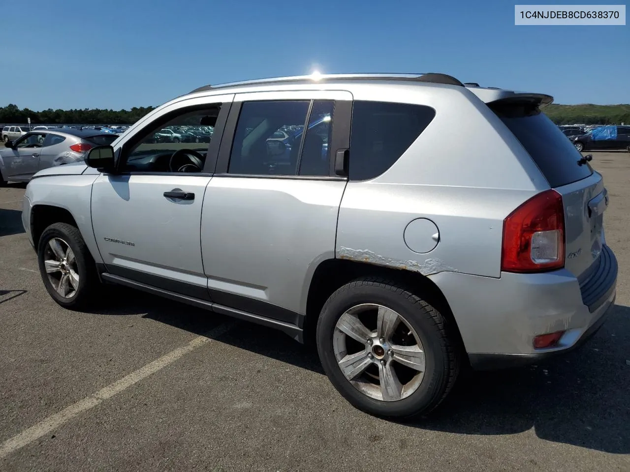 2012 Jeep Compass Latitude VIN: 1C4NJDEB8CD638370 Lot: 69445524