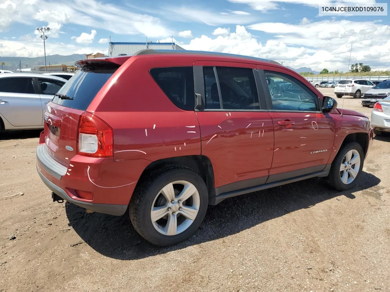 1C4NJCEBXDD109076 2013 Jeep Compass Latitude