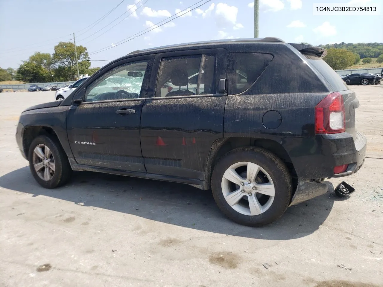 2014 Jeep Compass Sport VIN: 1C4NJCBB2ED754813 Lot: 69475474