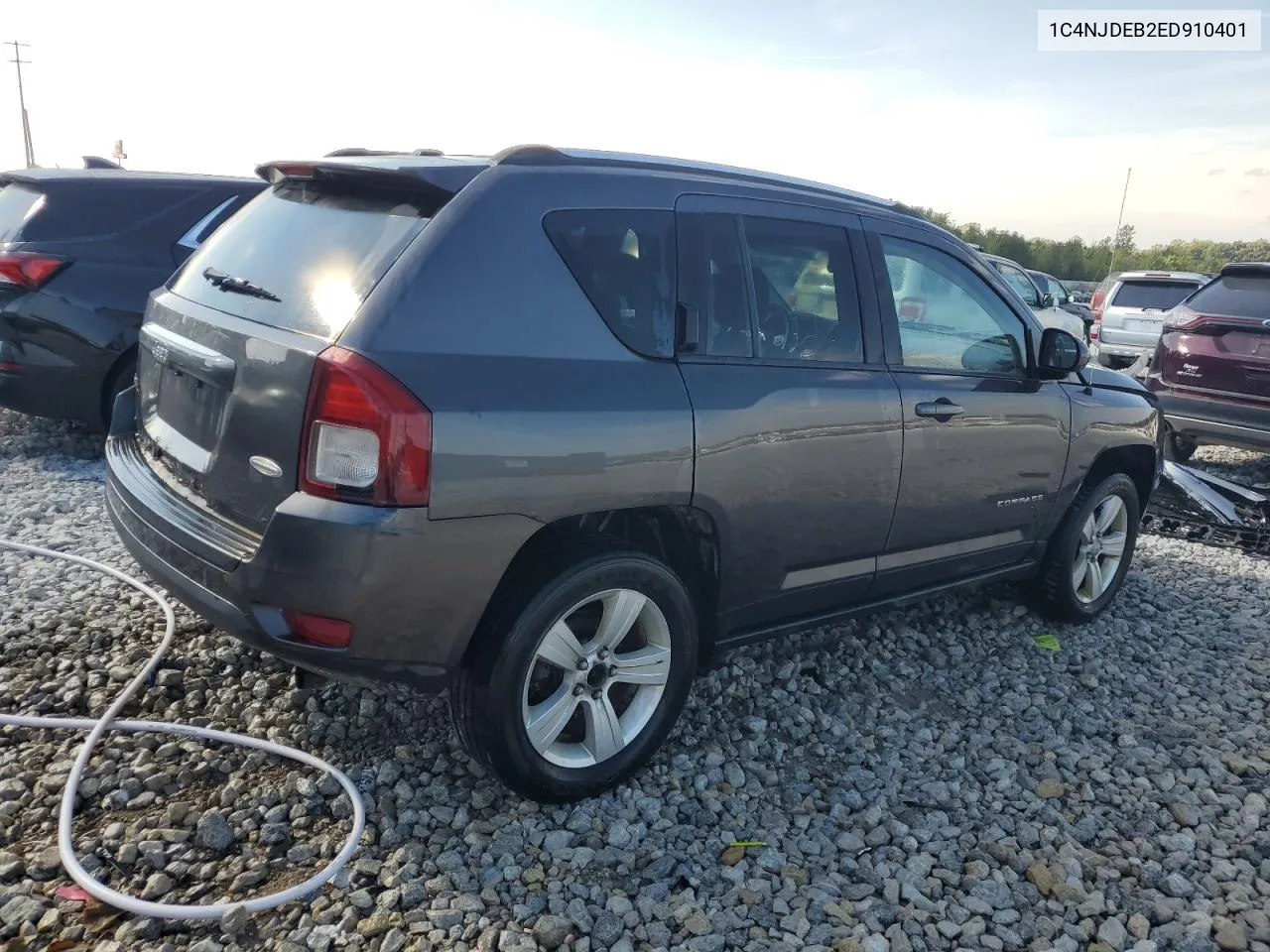 2014 Jeep Compass Latitude VIN: 1C4NJDEB2ED910401 Lot: 69584654