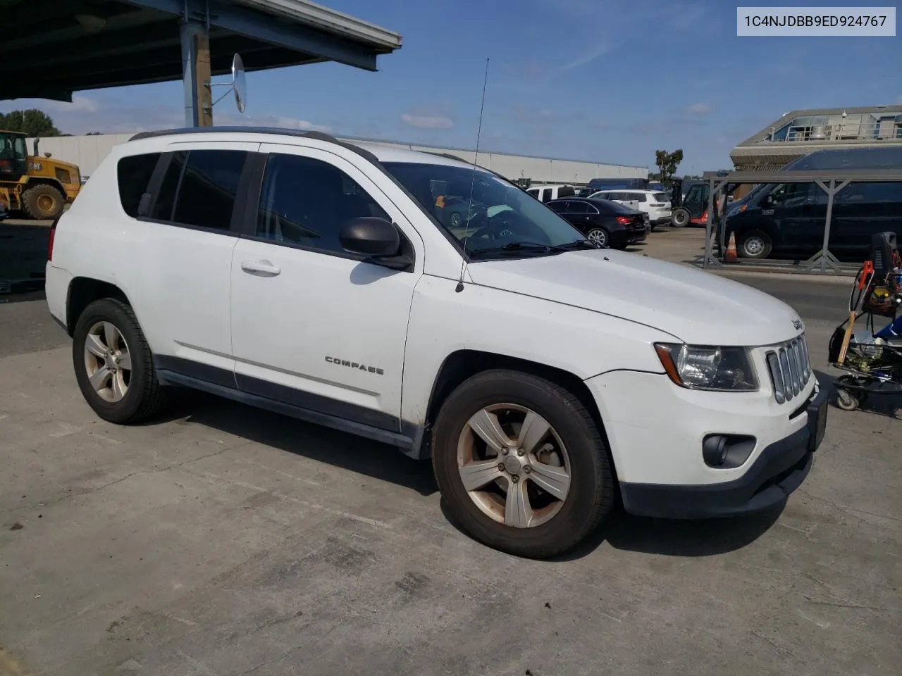 2014 Jeep Compass Sport VIN: 1C4NJDBB9ED924767 Lot: 72029924