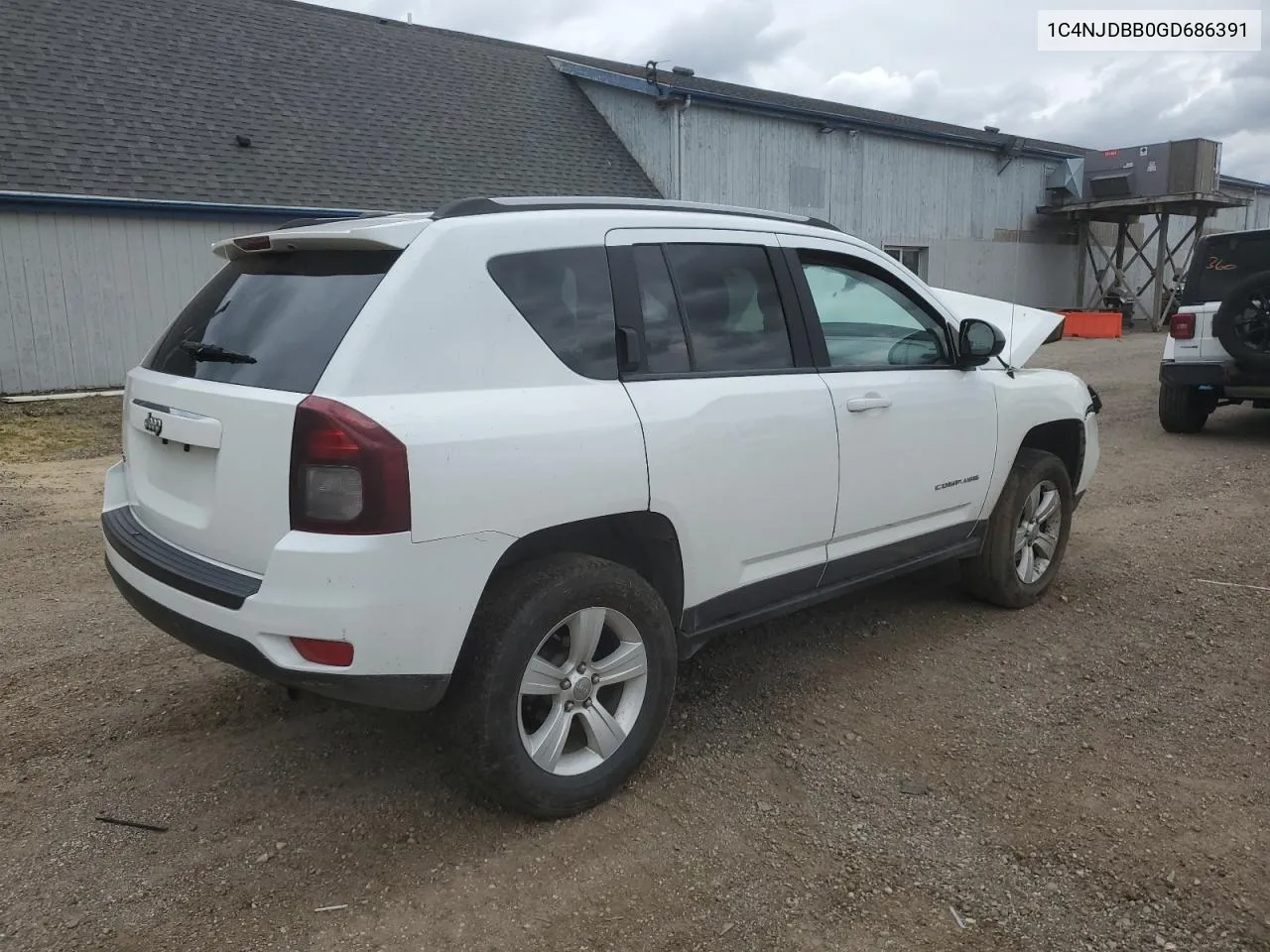 2016 Jeep Compass Sport VIN: 1C4NJDBB0GD686391 Lot: 57644594