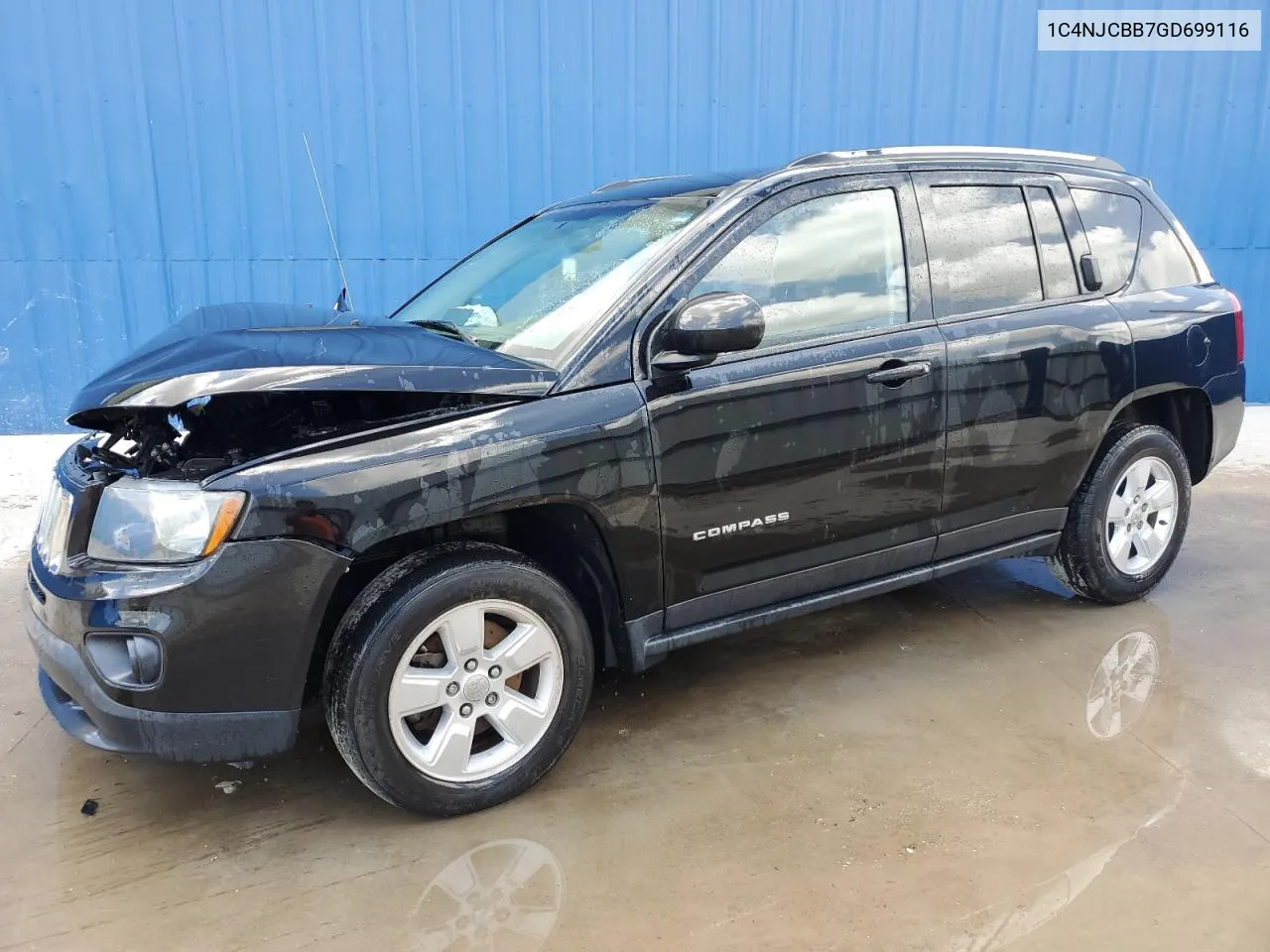 2016 Jeep Compass Sport VIN: 1C4NJCBB7GD699116 Lot: 61894894