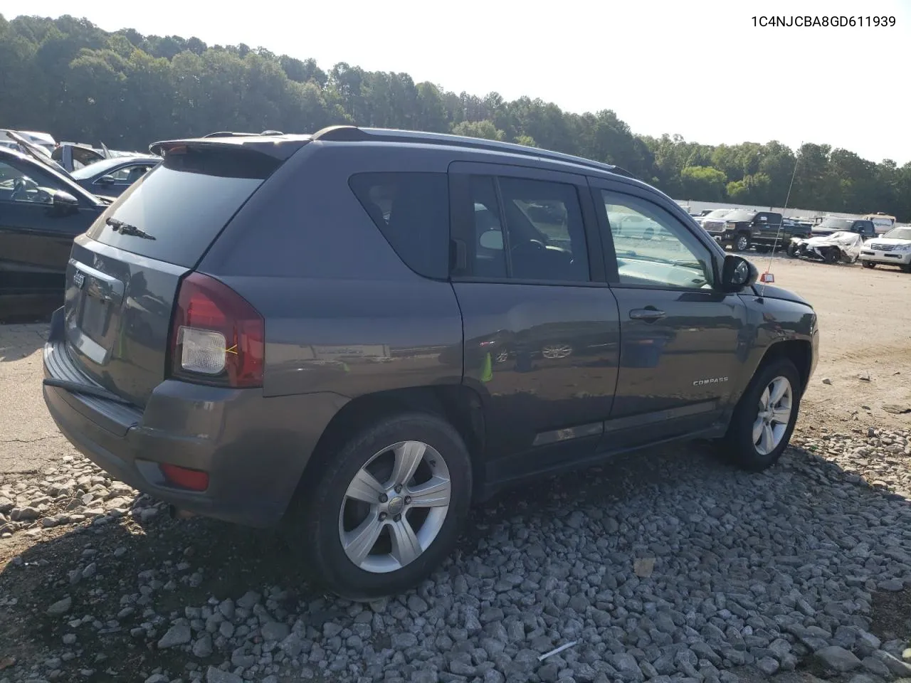 2016 Jeep Compass Sport VIN: 1C4NJCBA8GD611939 Lot: 65704854