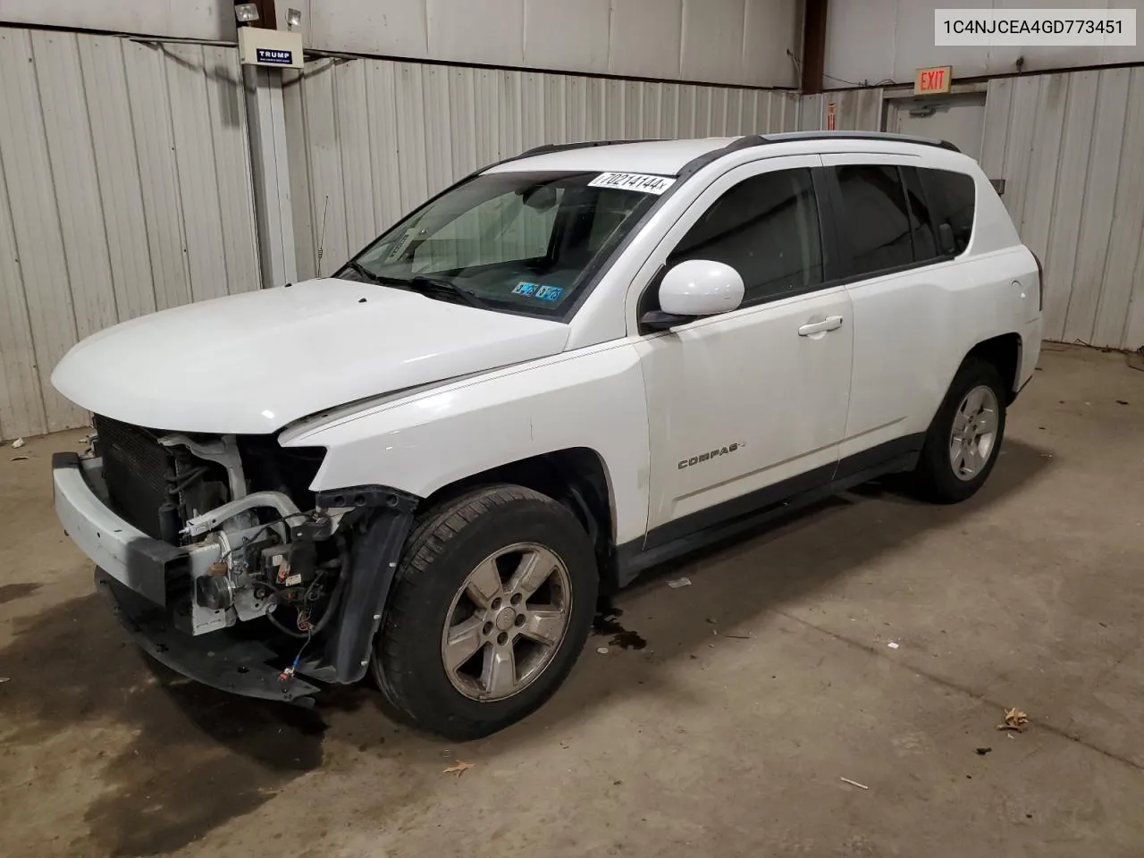 1C4NJCEA4GD773451 2016 Jeep Compass Latitude