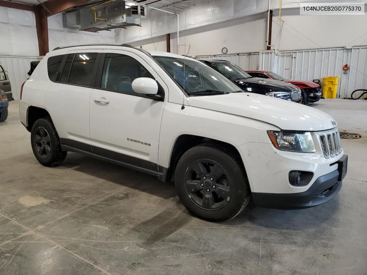 2016 Jeep Compass Latitude VIN: 1C4NJCEB2GD775370 Lot: 71084264