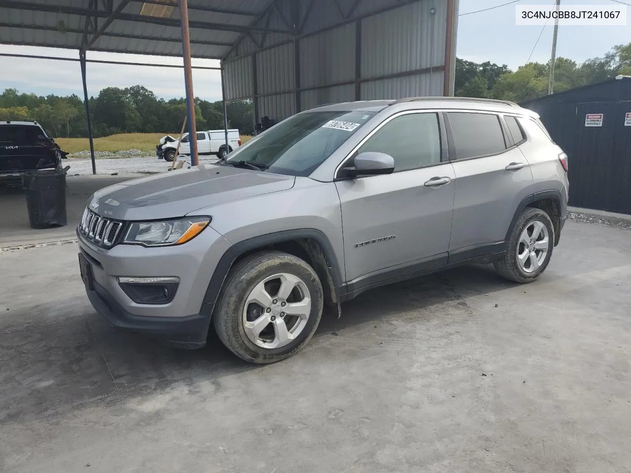 2018 Jeep Compass Latitude VIN: 3C4NJCBB8JT241067 Lot: 69706404