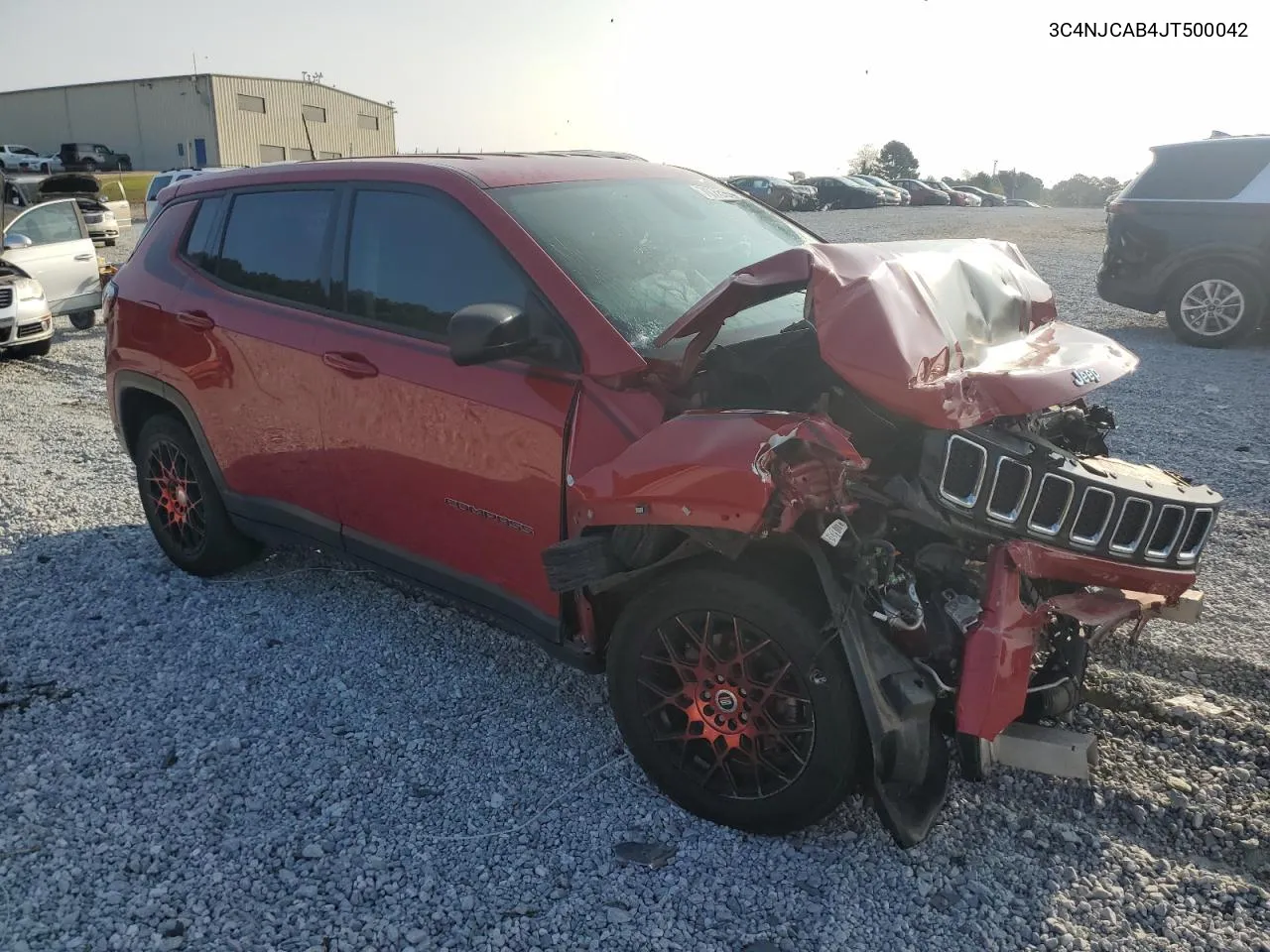 2018 Jeep Compass Sport VIN: 3C4NJCAB4JT500042 Lot: 70783414