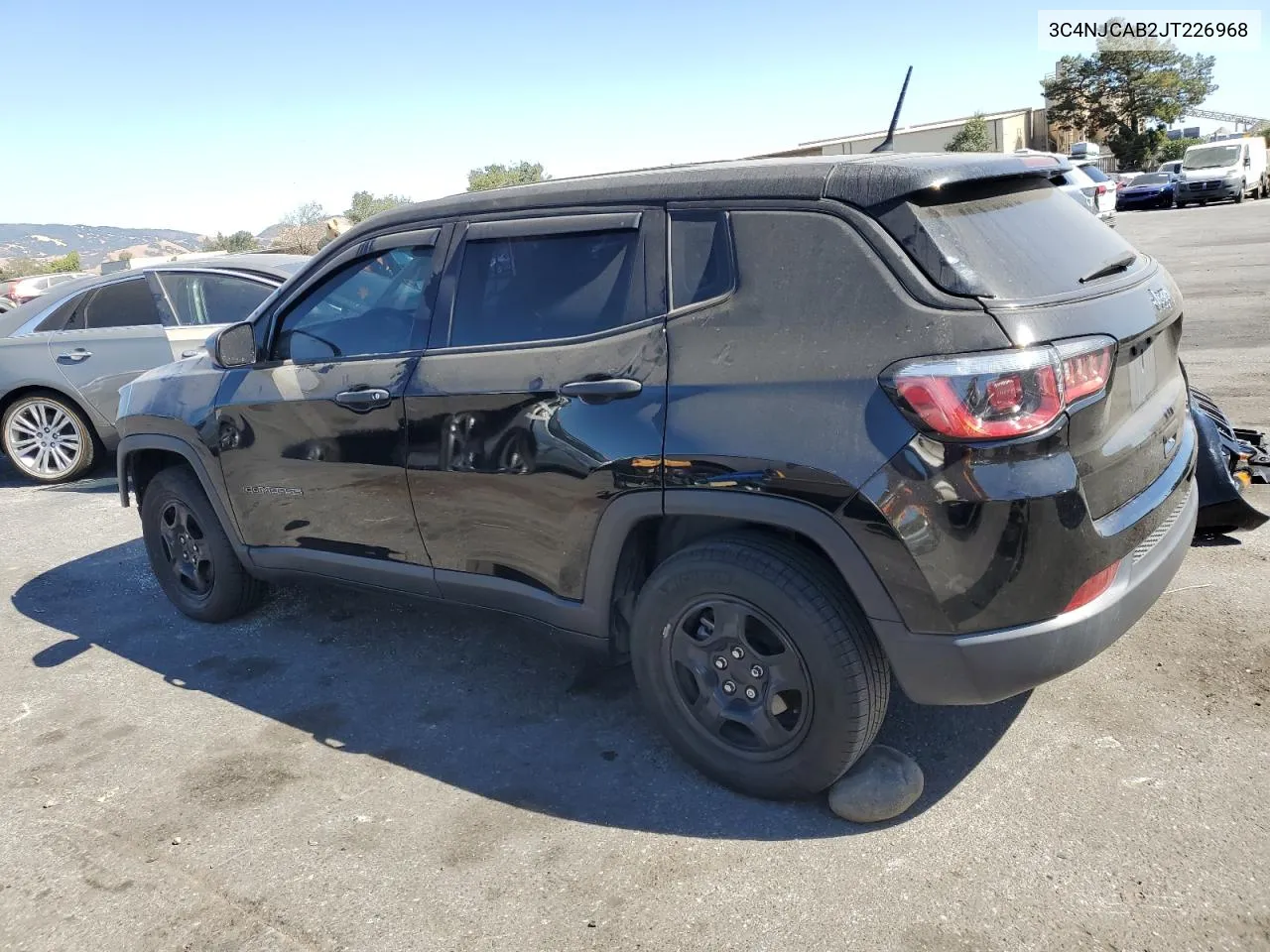 2018 Jeep Compass Sport VIN: 3C4NJCAB2JT226968 Lot: 70855604