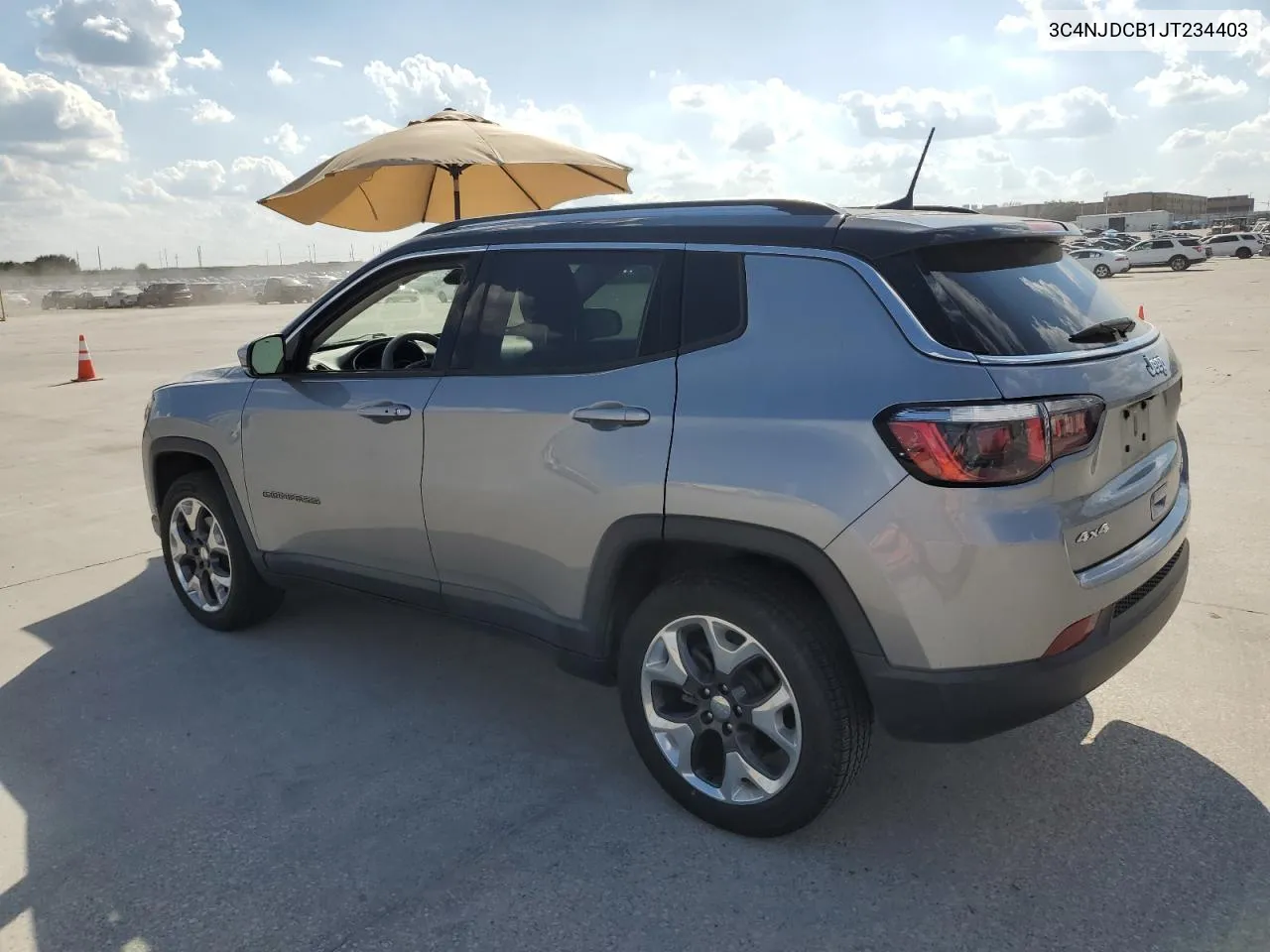 2018 Jeep Compass Limited VIN: 3C4NJDCB1JT234403 Lot: 71876124