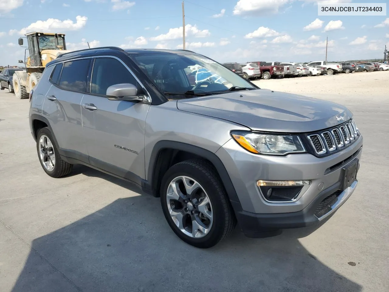 2018 Jeep Compass Limited VIN: 3C4NJDCB1JT234403 Lot: 71876124