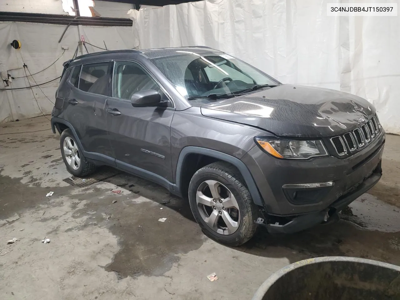 2018 Jeep Compass Latitude VIN: 3C4NJDBB4JT150397 Lot: 71986374