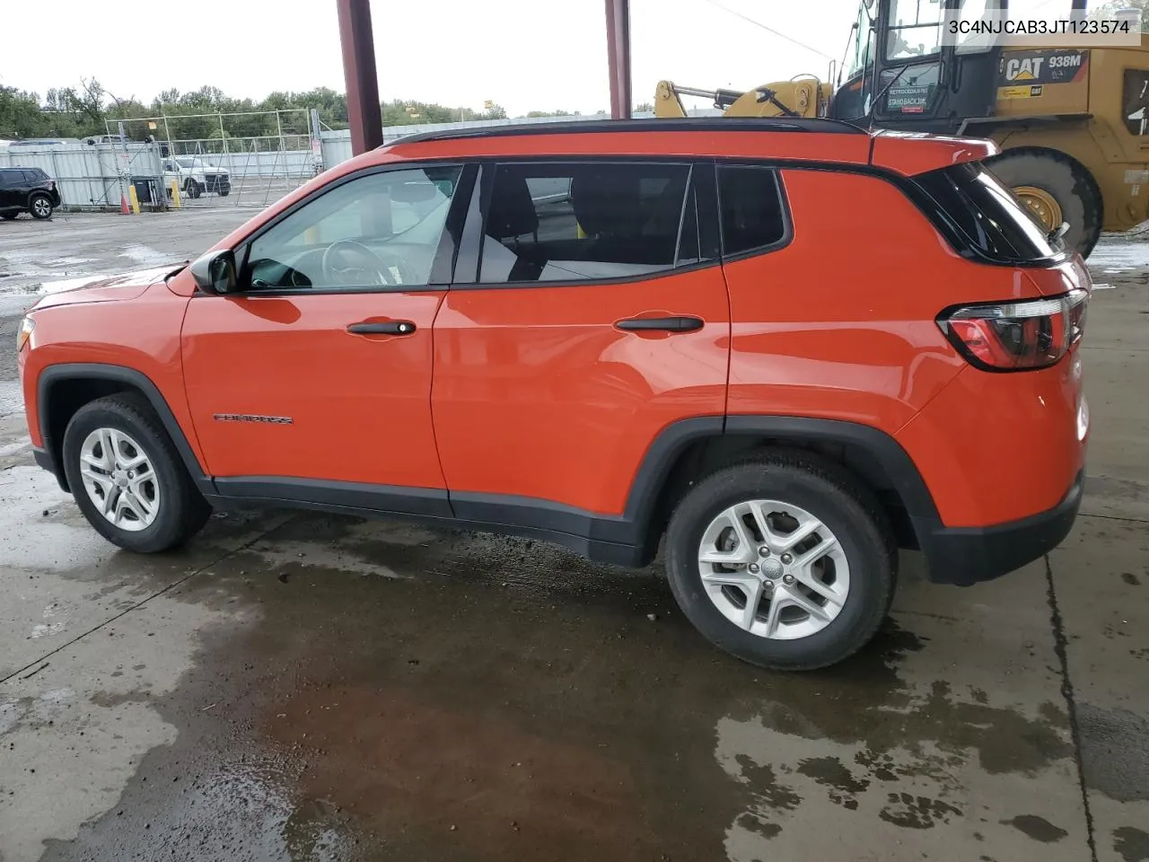 2018 Jeep Compass Sport VIN: 3C4NJCAB3JT123574 Lot: 72248734