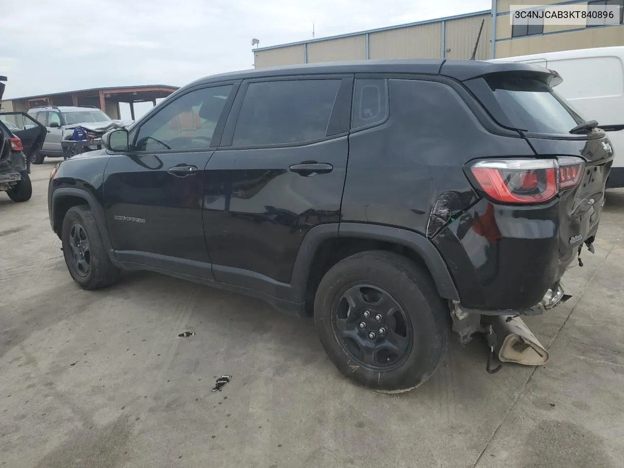 3C4NJCAB3KT840896 2019 Jeep Compass Sport