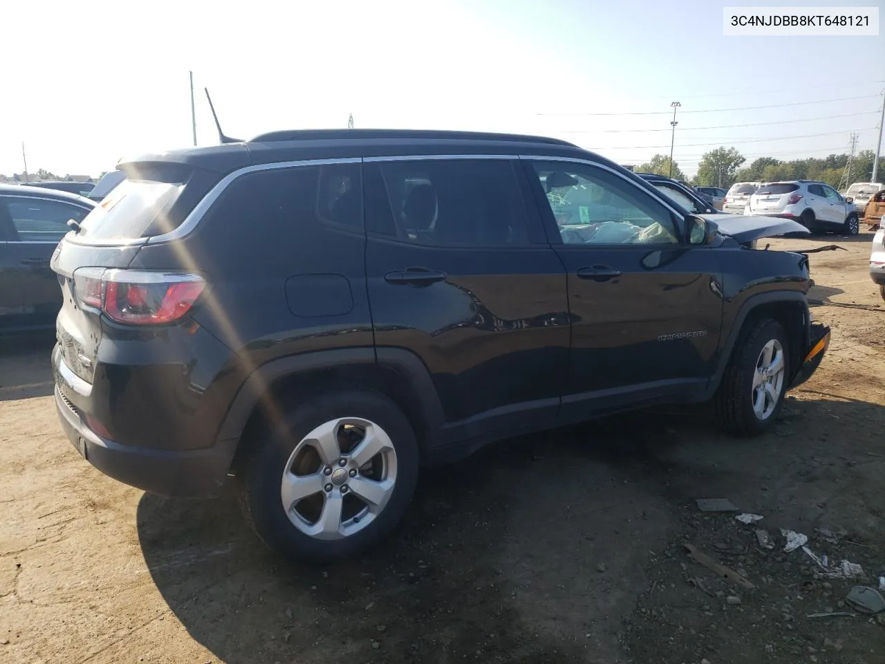 2019 Jeep Compass Latitude VIN: 3C4NJDBB8KT648121 Lot: 71644094