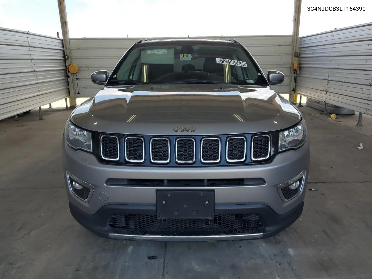 3C4NJDCB3LT164390 2020 Jeep Compass Limited