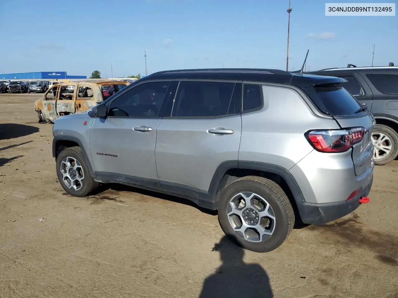 2022 Jeep Compass Trailhawk VIN: 3C4NJDDB9NT132495 Lot: 71657094