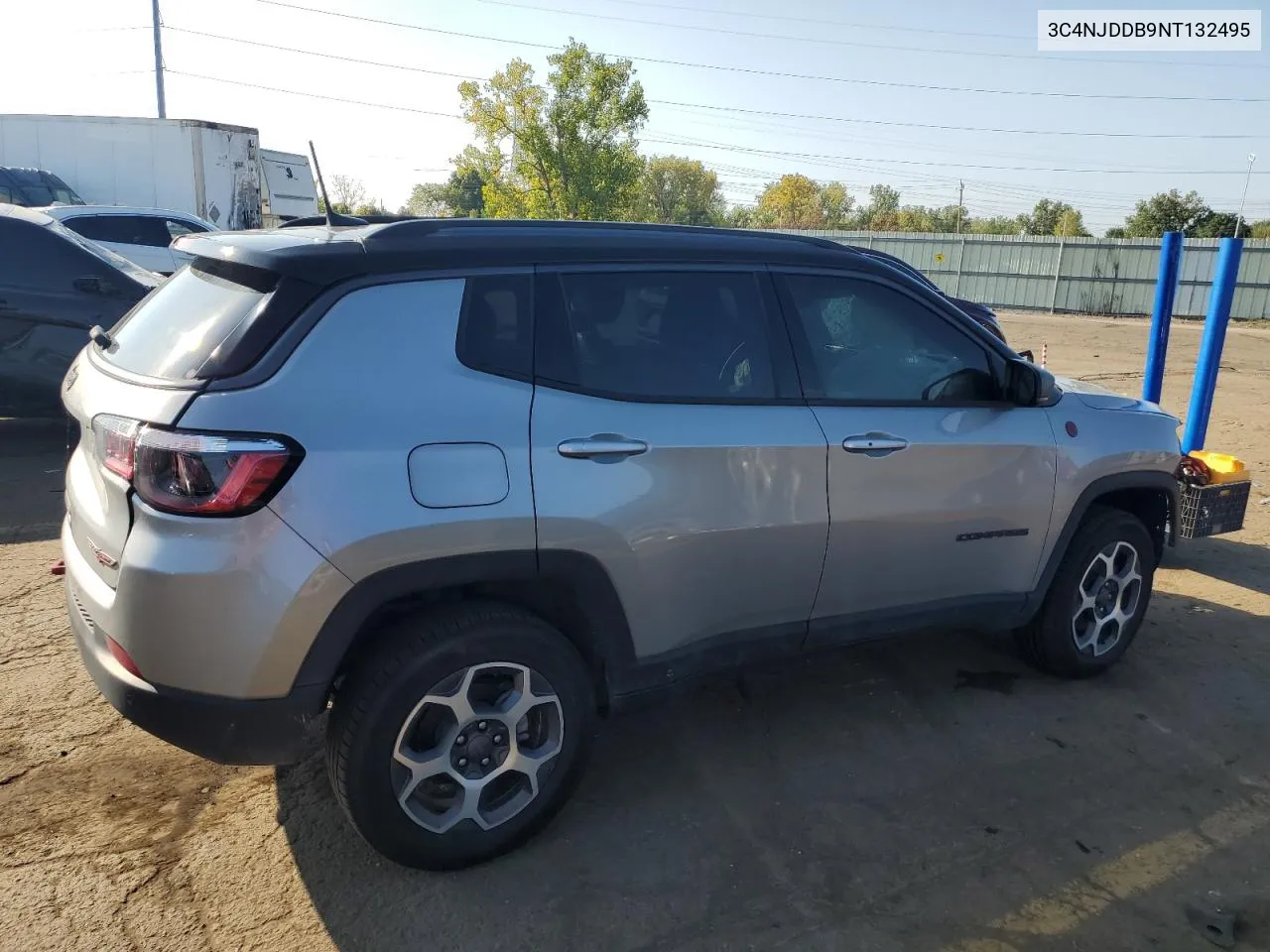 2022 Jeep Compass Trailhawk VIN: 3C4NJDDB9NT132495 Lot: 71657094