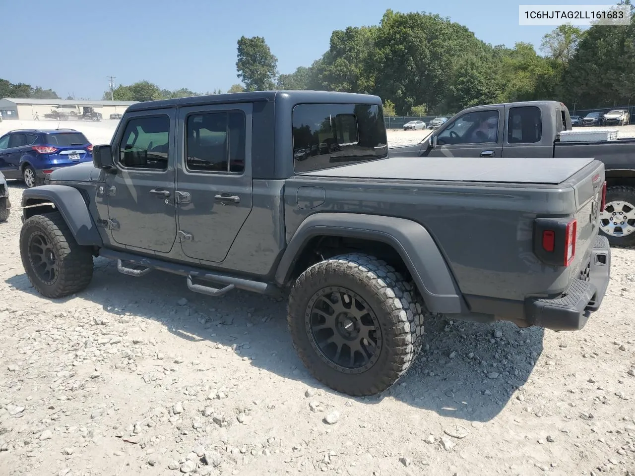 2020 Jeep Gladiator Sport VIN: 1C6HJTAG2LL161683 Lot: 66299654