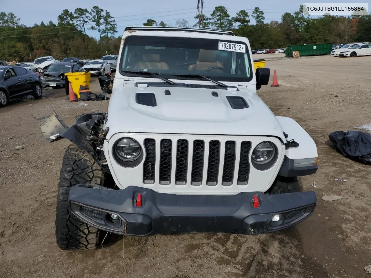 2020 Jeep Gladiator Rubicon VIN: 1C6JJTBG1LL165854 Lot: 80804813