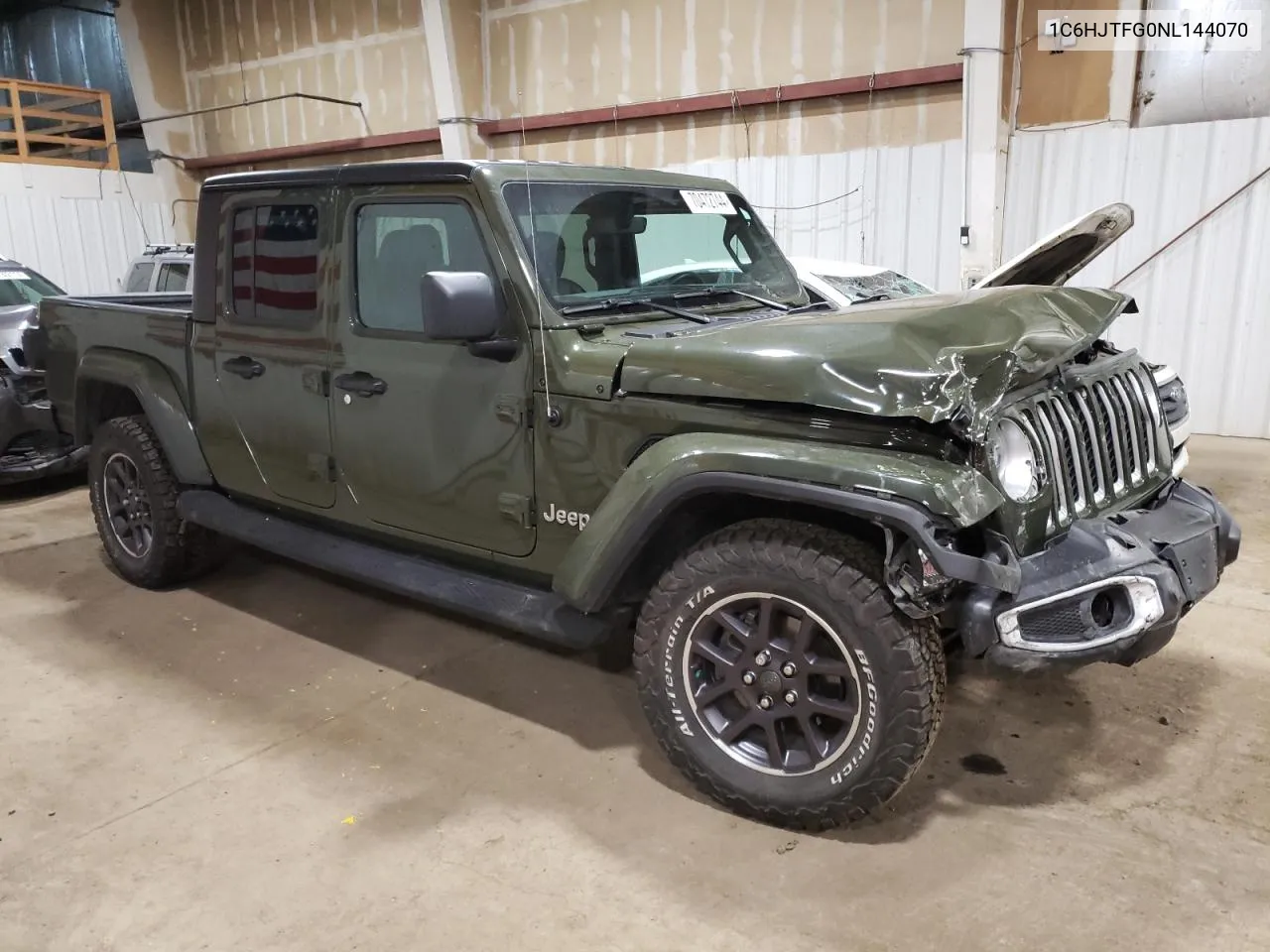 1C6HJTFG0NL144070 2022 Jeep Gladiator Overland