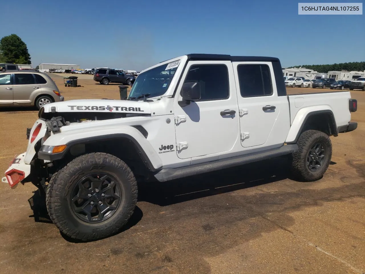 2022 Jeep Gladiator Sport VIN: 1C6HJTAG4NL107255 Lot: 70723534