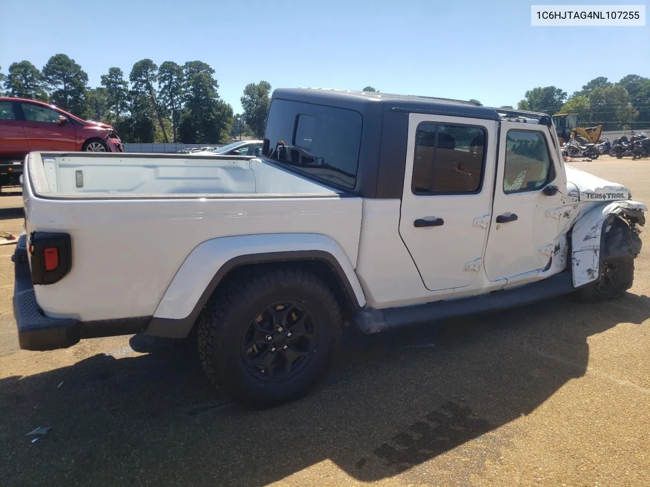 2022 Jeep Gladiator Sport VIN: 1C6HJTAG4NL107255 Lot: 70723534