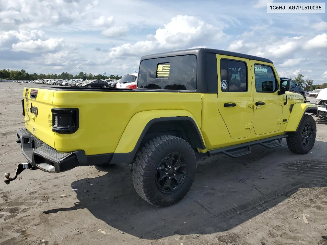 2023 Jeep Gladiator Sport VIN: 1C6HJTAG7PL510035 Lot: 71452684