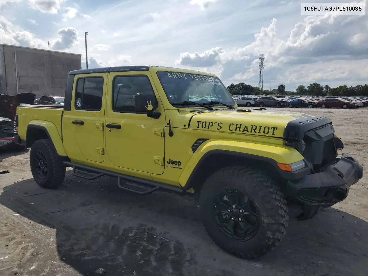 2023 Jeep Gladiator Sport VIN: 1C6HJTAG7PL510035 Lot: 71452684