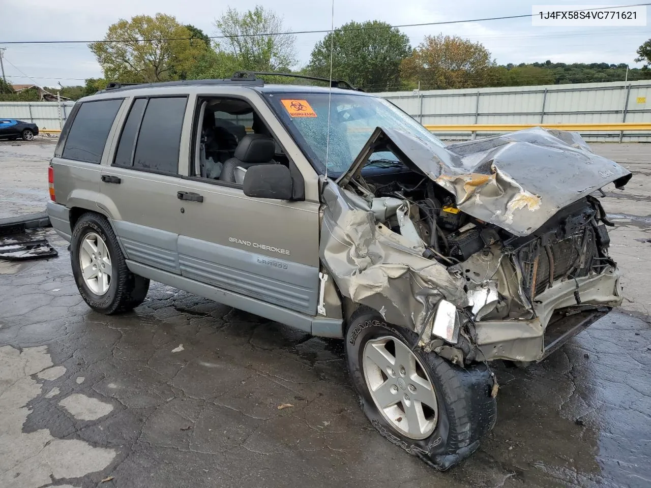 1997 Jeep Grand Cherokee Laredo VIN: 1J4FX58S4VC771621 Lot: 70332994