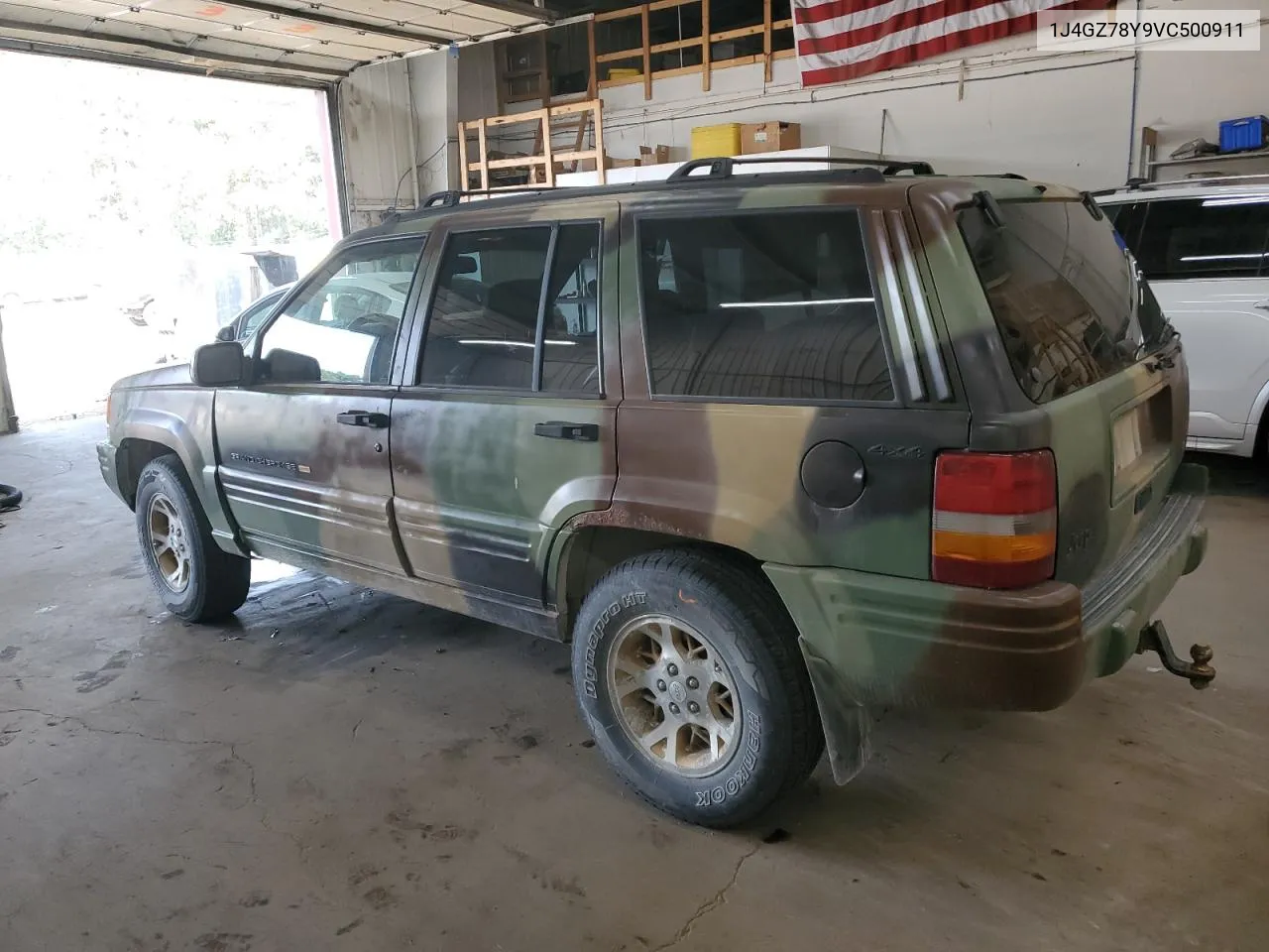 1997 Jeep Grand Cherokee Limited VIN: 1J4GZ78Y9VC500911 Lot: 71066494