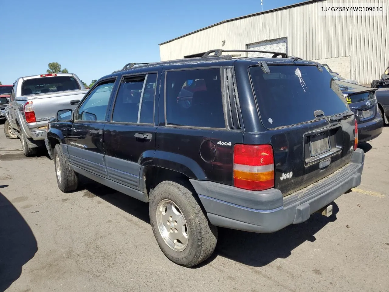 1998 Jeep Grand Cherokee Laredo VIN: 1J4GZ58Y4WC109610 Lot: 58705124