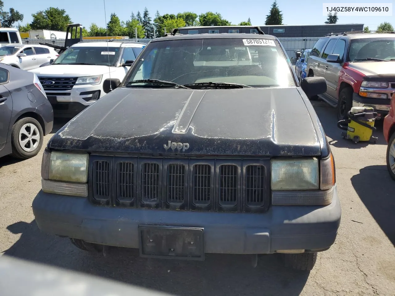 1J4GZ58Y4WC109610 1998 Jeep Grand Cherokee Laredo