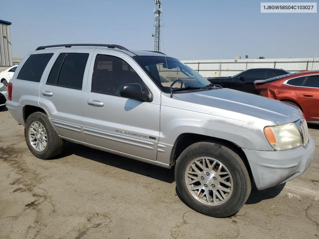 2004 Jeep Grand Cherokee Limited VIN: 1J8GW58S04C103027 Lot: 69647084