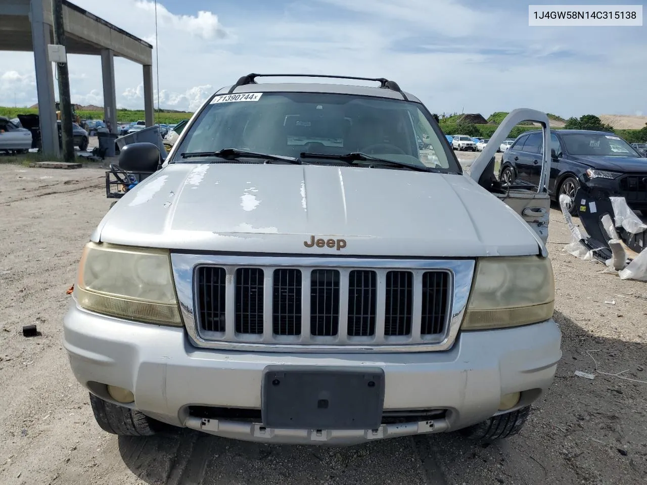 1J4GW58N14C315138 2004 Jeep Grand Cherokee Limited