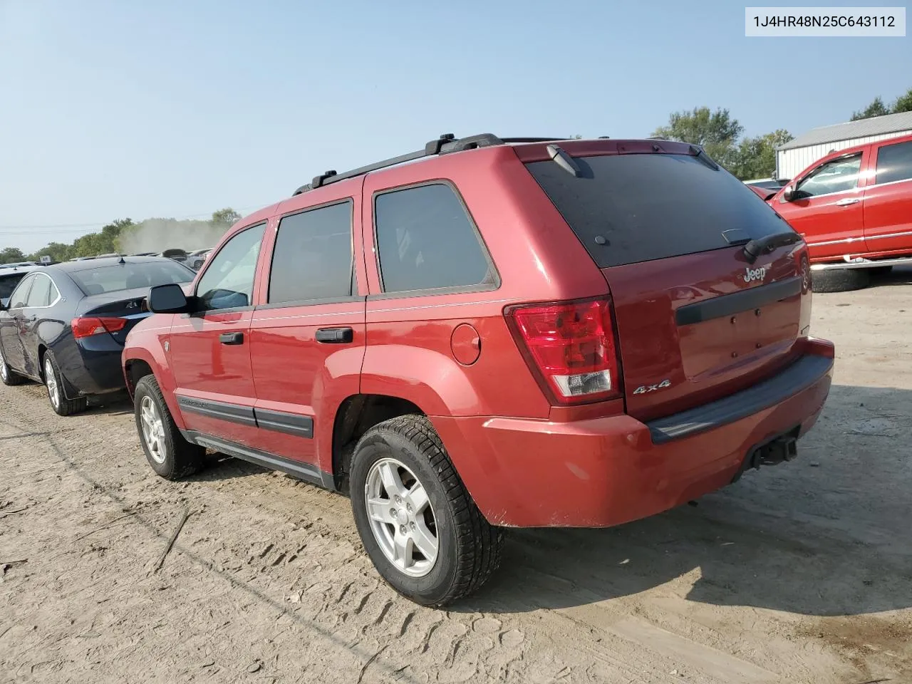 1J4HR48N25C643112 2005 Jeep Grand Cherokee Laredo