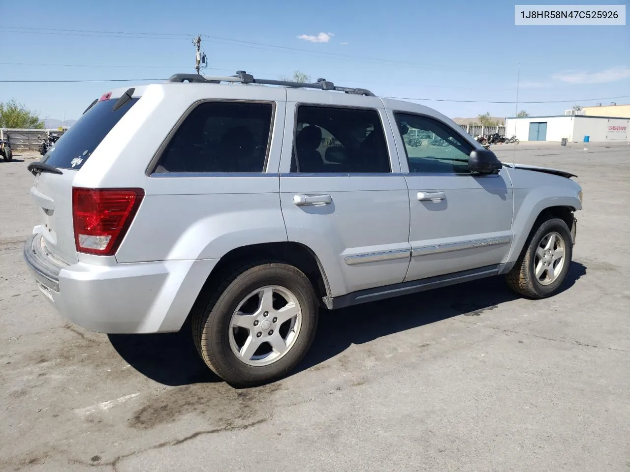 1J8HR58N47C525926 2007 Jeep Grand Cherokee Limited