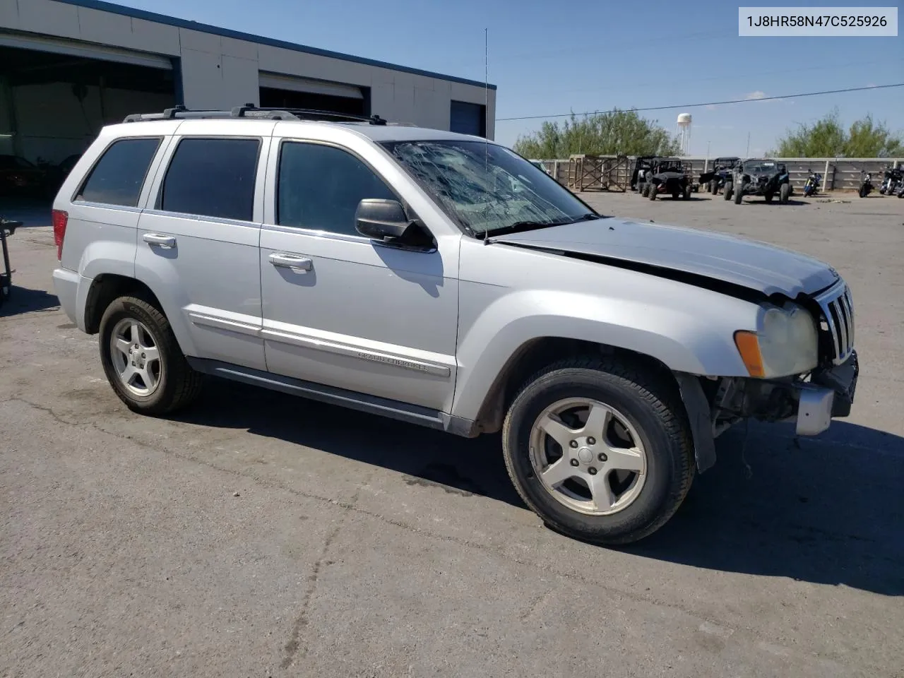 1J8HR58N47C525926 2007 Jeep Grand Cherokee Limited