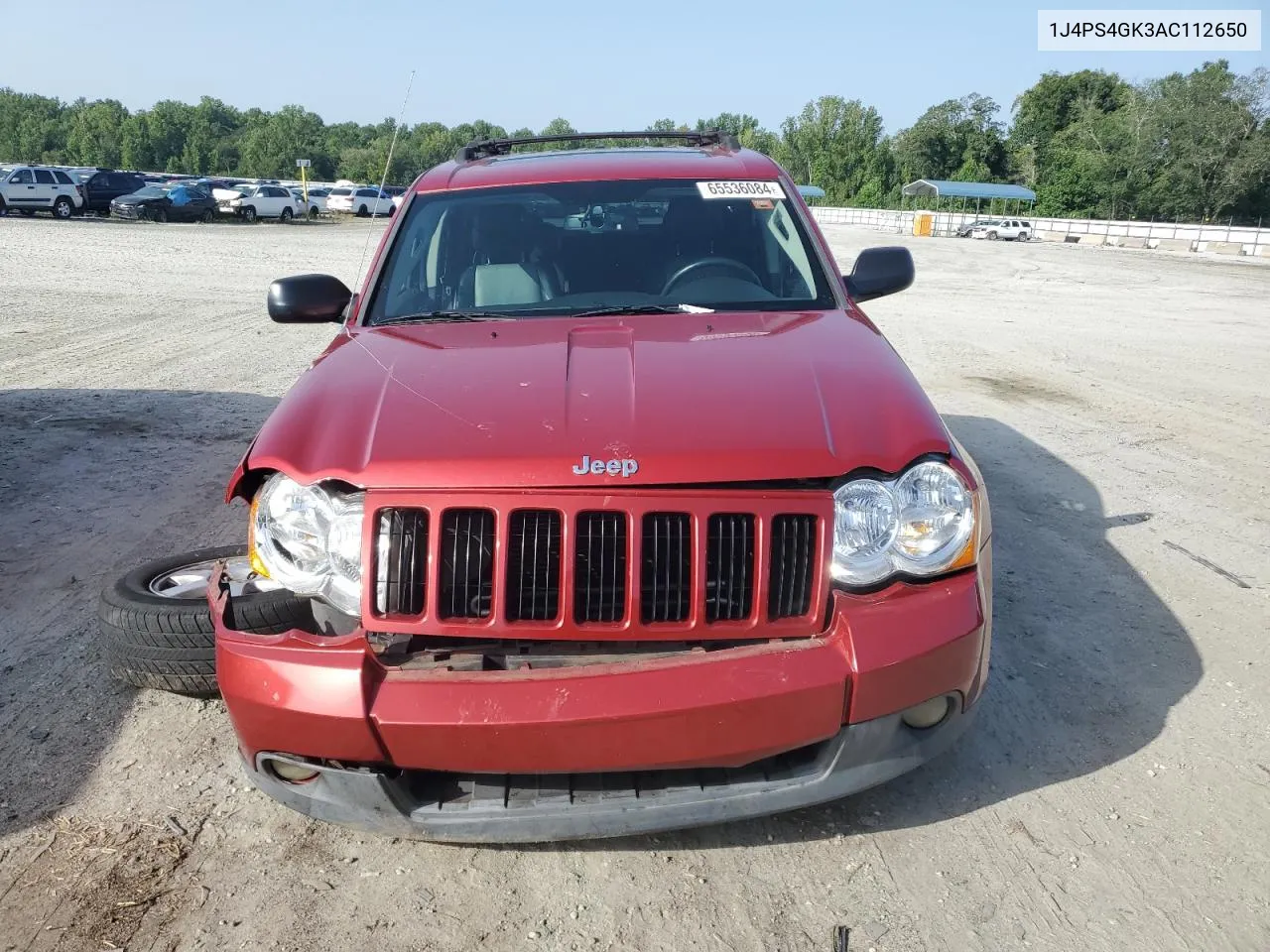 2010 Jeep Grand Cherokee Laredo VIN: 1J4PS4GK3AC112650 Lot: 65536084