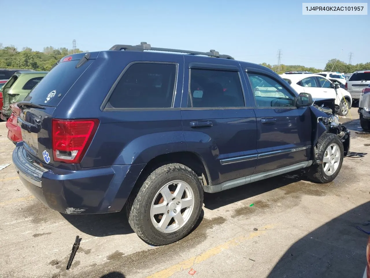 1J4PR4GK2AC101957 2010 Jeep Grand Cherokee Laredo