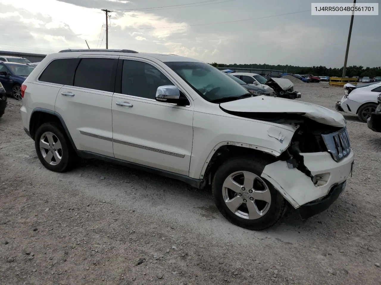 2011 Jeep Grand Cherokee Limited VIN: 1J4RR5GG4BC561701 Lot: 66846504