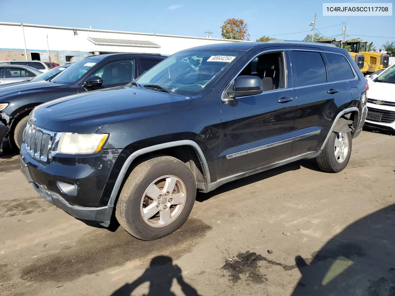 2012 Jeep Grand Cherokee Laredo VIN: 1C4RJFAG5CC117708 Lot: 68944254