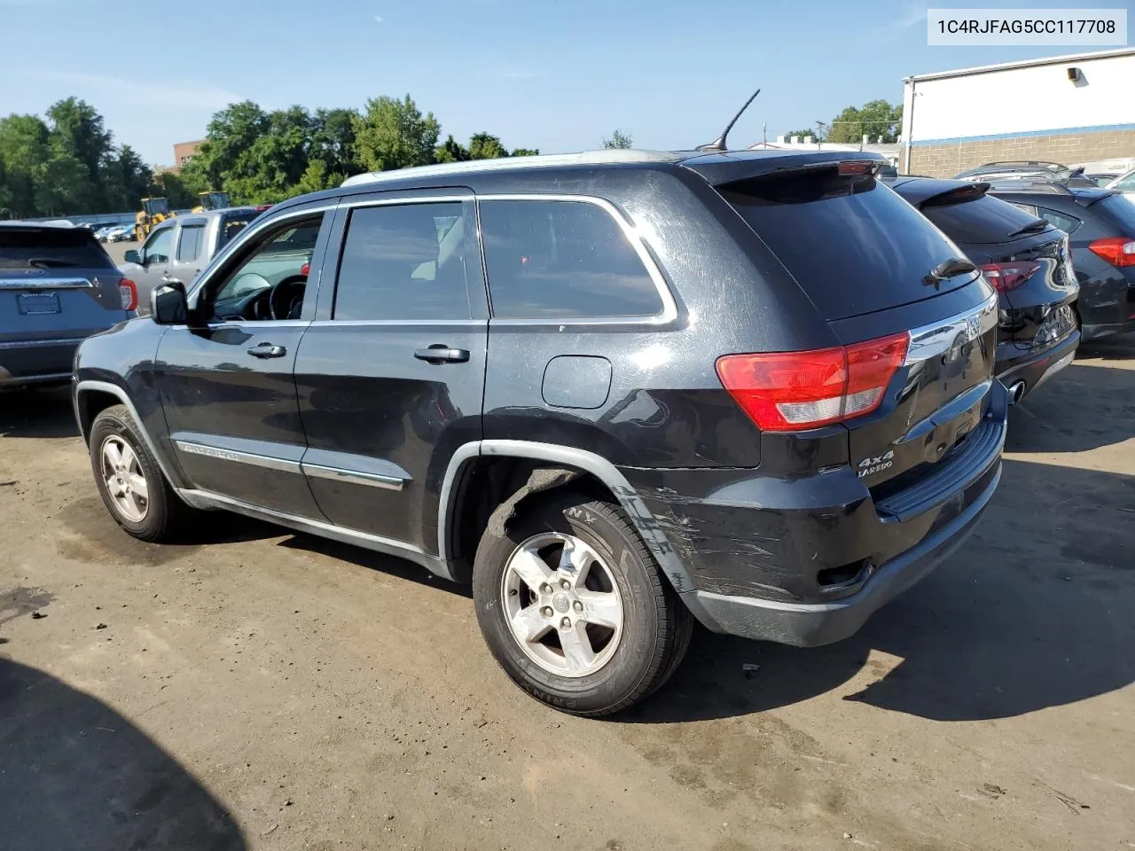 2012 Jeep Grand Cherokee Laredo VIN: 1C4RJFAG5CC117708 Lot: 68944254