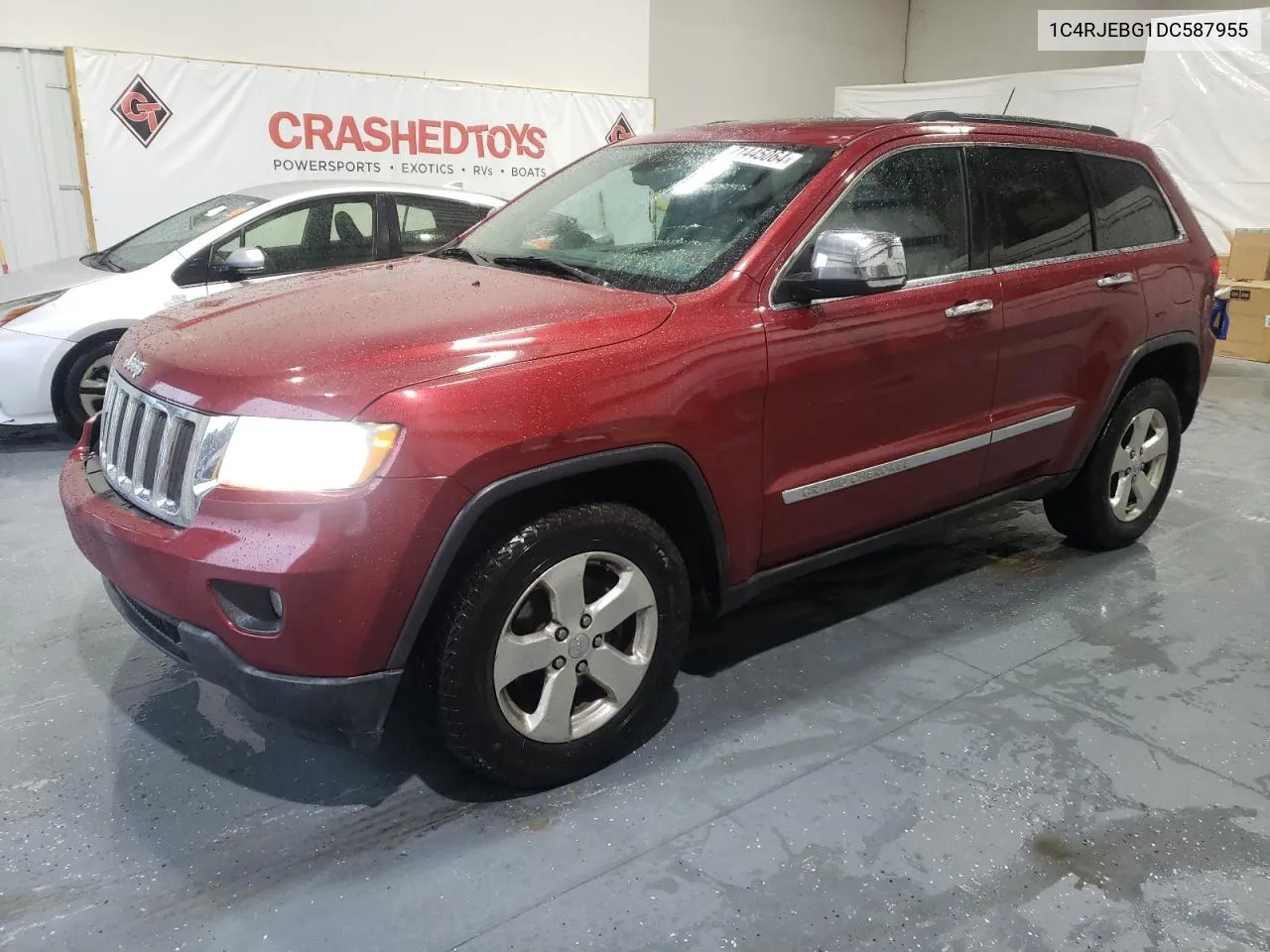 2013 Jeep Grand Cherokee Limited VIN: 1C4RJEBG1DC587955 Lot: 71445064