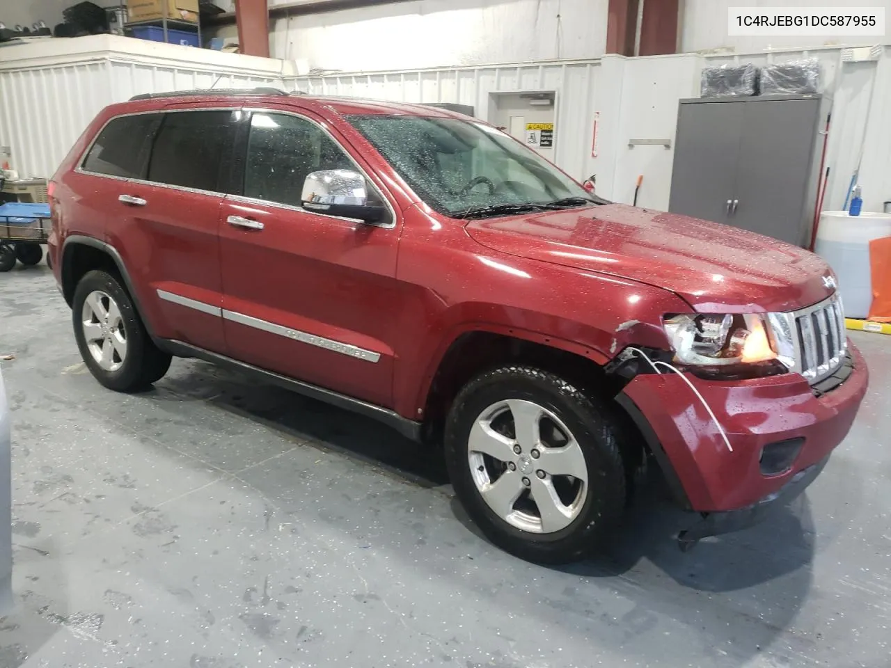 2013 Jeep Grand Cherokee Limited VIN: 1C4RJEBG1DC587955 Lot: 71445064