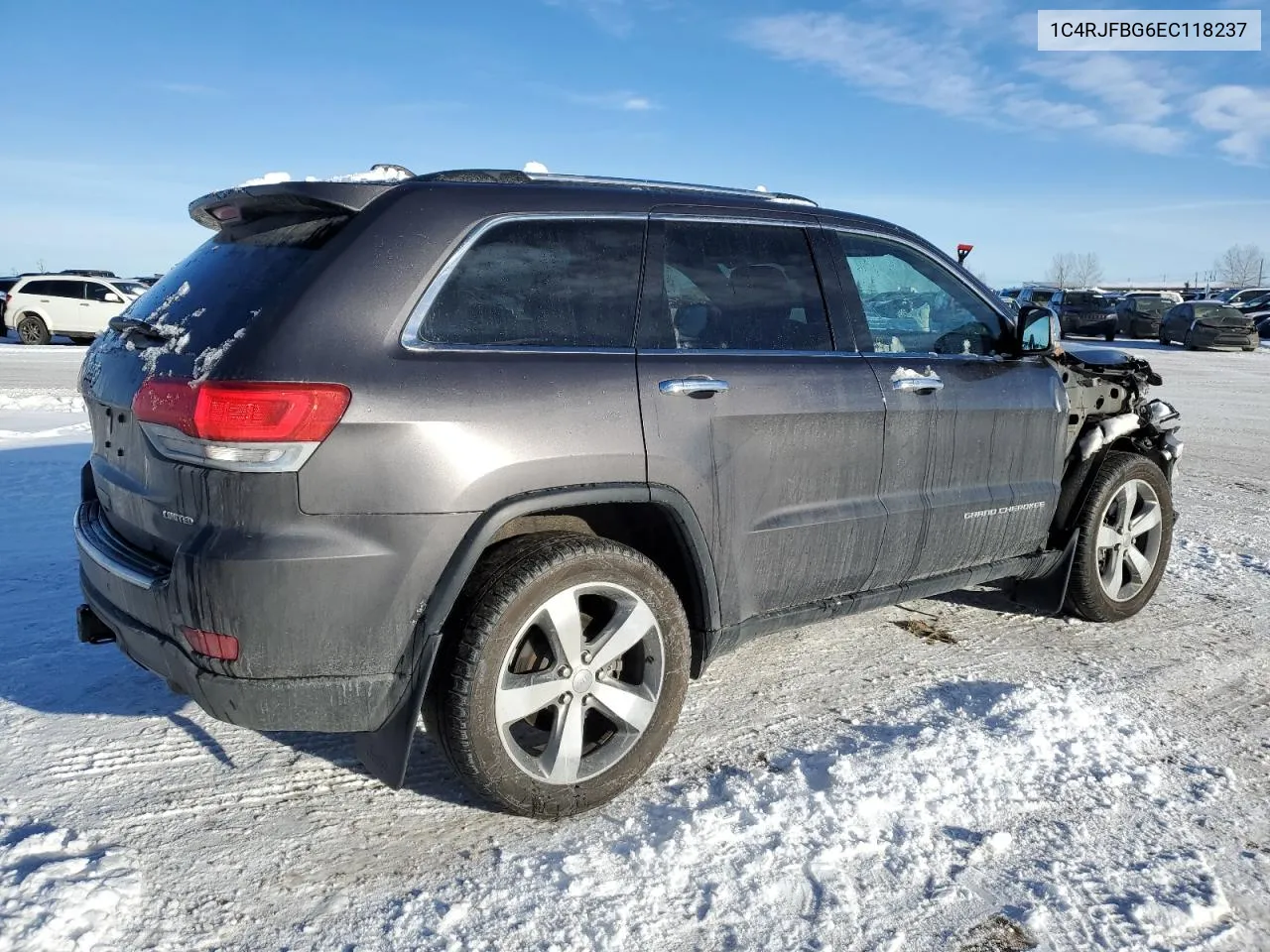 2014 Jeep Grand Cherokee Limited VIN: 1C4RJFBG6EC118237 Lot: 40175224