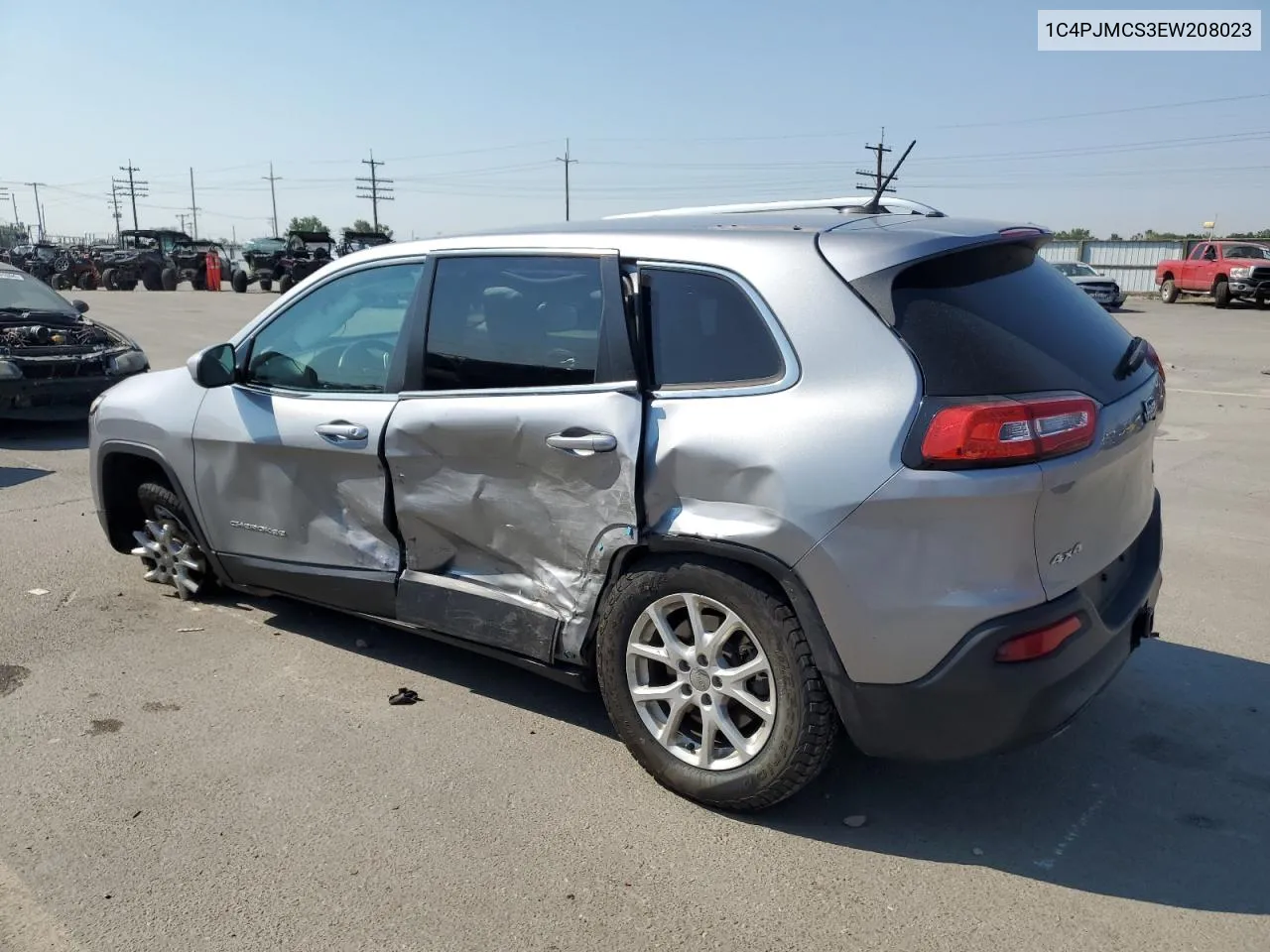 2014 Jeep Cherokee Latitude VIN: 1C4PJMCS3EW208023 Lot: 62952474