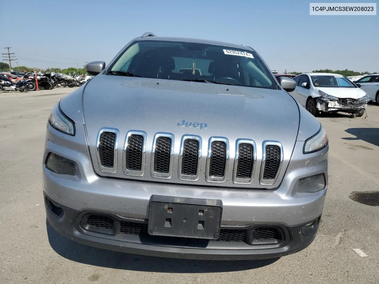 2014 Jeep Cherokee Latitude VIN: 1C4PJMCS3EW208023 Lot: 62952474