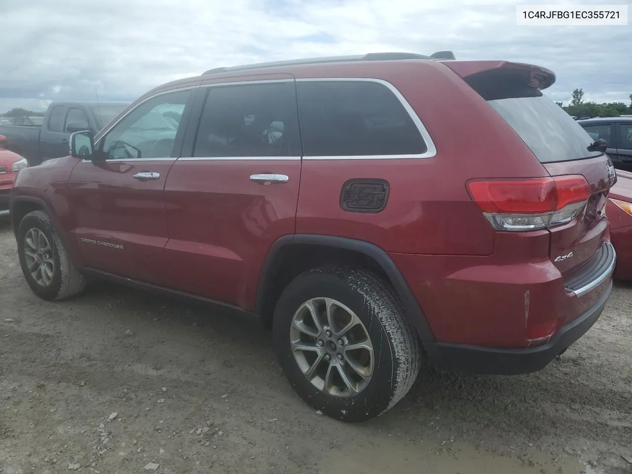 2014 Jeep Grand Cherokee Limited VIN: 1C4RJFBG1EC355721 Lot: 67907164